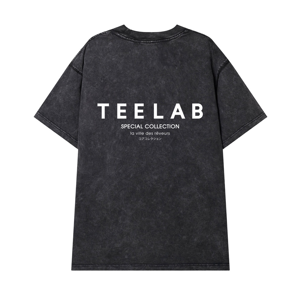 Áo thun tay lỡ 194Store vải coton dày dặn, co dãn, form rộng - Teelab Premium Special