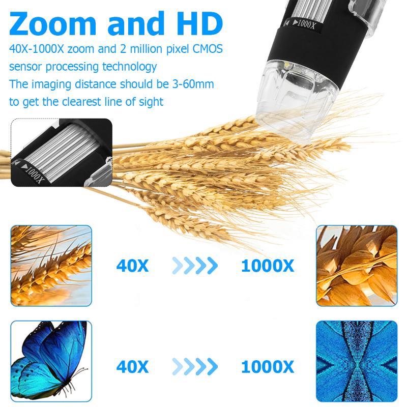 Kính Hiển Vi Kỹ Thuật Số Kết Nối WiFi USB HD Cho iPhone | BigBuy360 - bigbuy360.vn