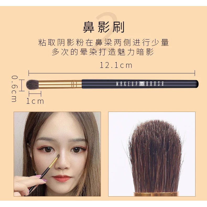 Bộ 3 cọ trang điểm mắt cao cấp chuyên dụng | BigBuy360 - bigbuy360.vn