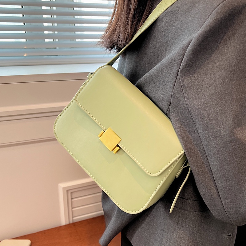 Túi IELGY đeo vai hình vuông cỡ nhỏ phong cách Hàn Quốc thời trang cho nữ