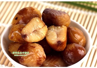 Hạt dẻ tẩm mật ong