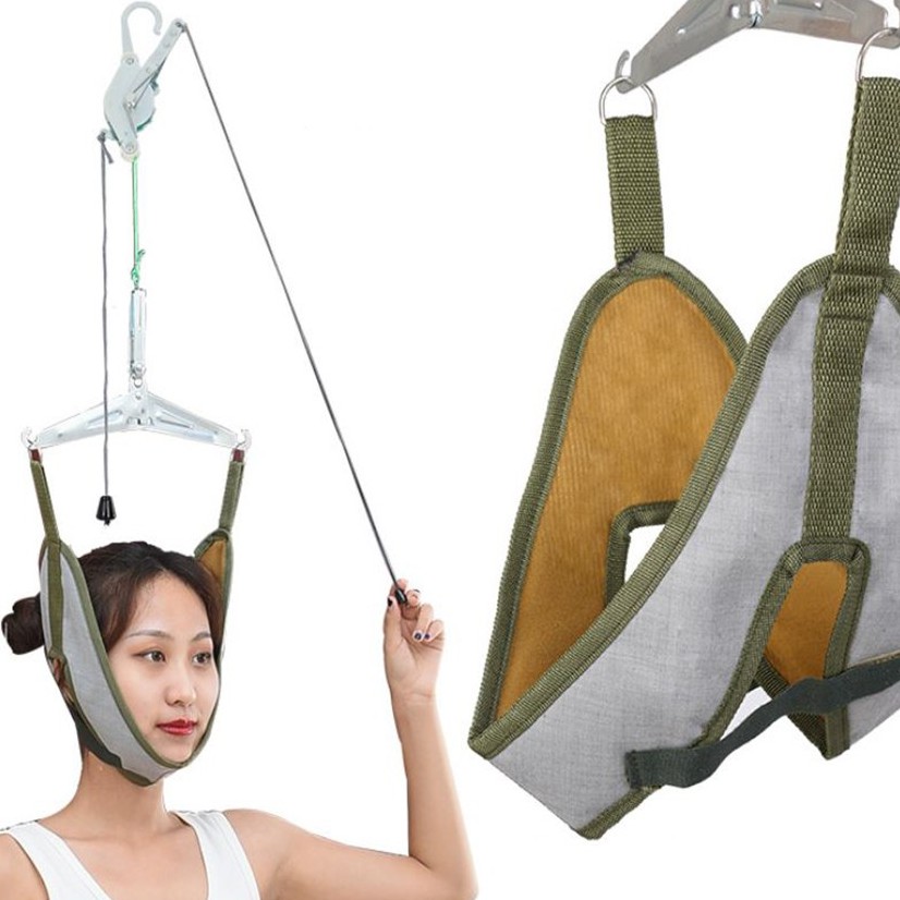 Dụng Cụ Kéo Giãn Cột Sống Cổ - Đai Treo Cổ Tại Nhà