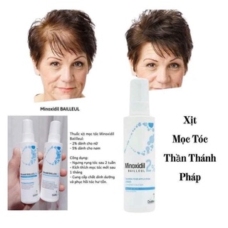 XỊT TÓC MINOXIDIL BAILLEUL 2%