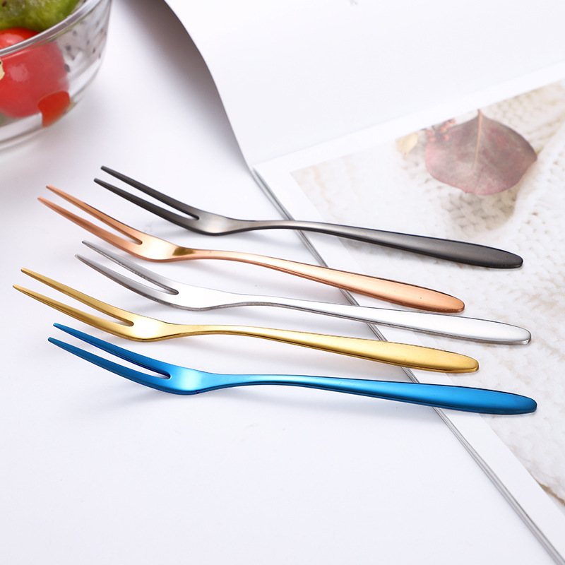 Nĩa Ăn Trái Cây Chất Liệu Thép Không Gỉ