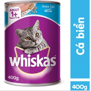 Pate Whiskas vị cá biển lon 400gr