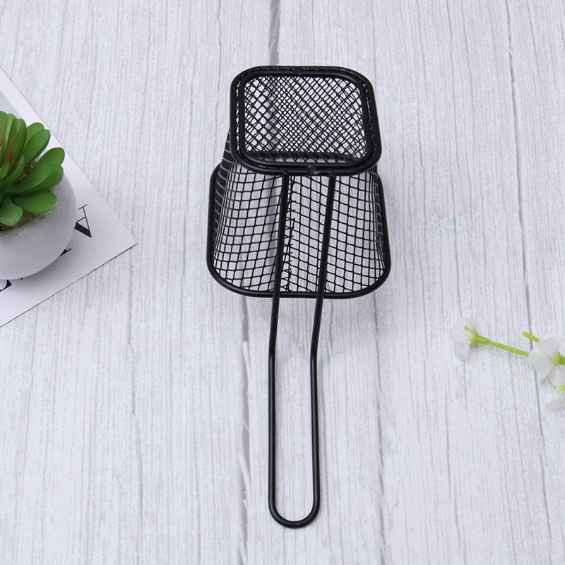 Set 2 Rổ Vuông Mini Chiên Khoai Tây Tiện Lợi