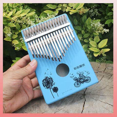 Đàn Kalimba Săc Màu In Hình KUTE