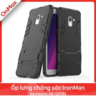 Ốp lưng chống sốc iron man samsung a8