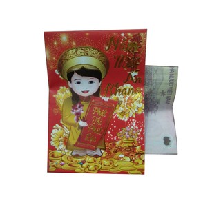6 Bao lì xì cỡ nhỏ: Năm mới An khang - Phát tài phát lộc