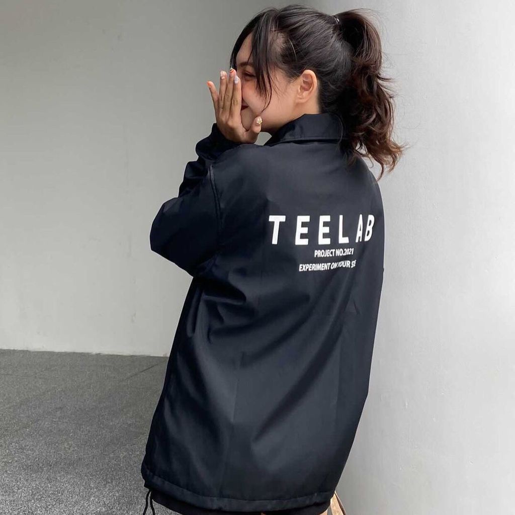 Áo khoác TEELAB jacket dù 2 lớp unisex - Áo khoác Ullzang Basic có form rộng XL - OCEAN.CLO