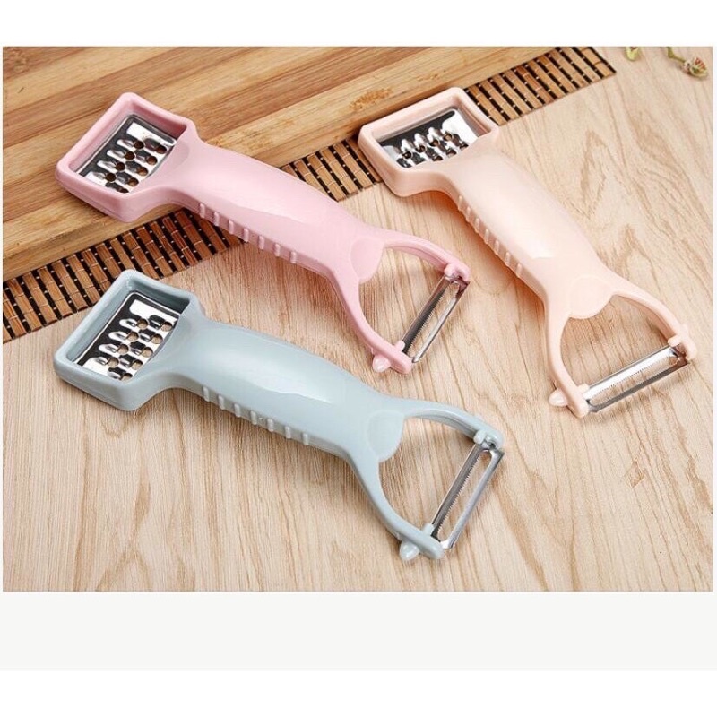 Dụng Cụ Gọt Rau Củ Qủa Trái Cây Đa Năng 2 Đầu