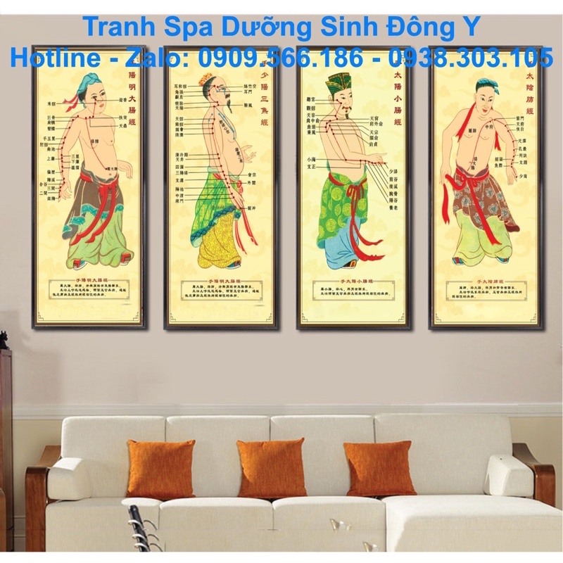 TRANH DƯỠNG SINH ĐÔNG Y CHÂM CỨU