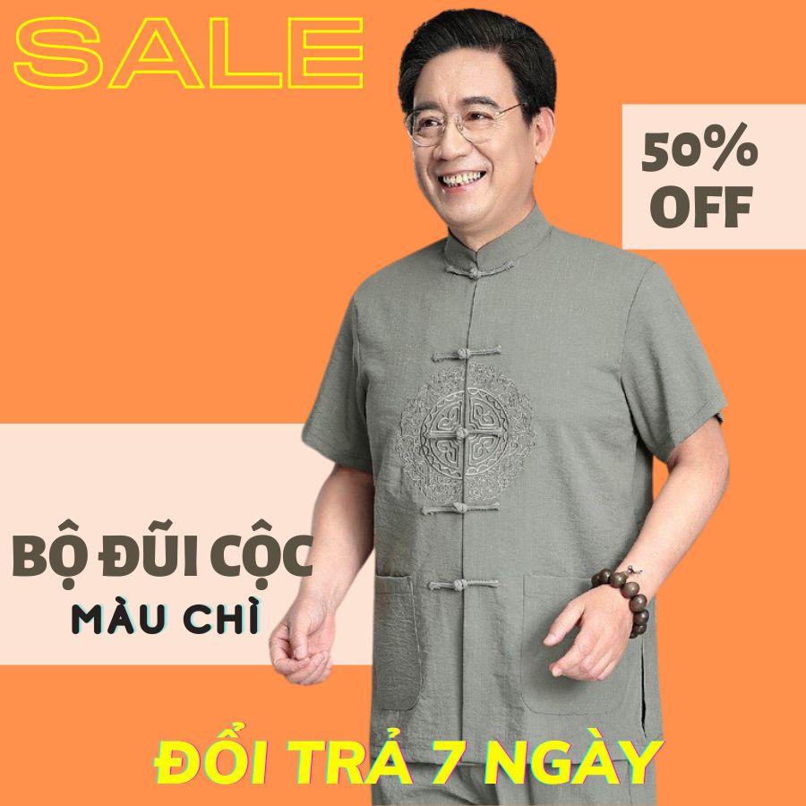 Đồ Bộ Nam Trung Niên MV shop Bộ đũi trung niên chất vải đũi cao cấp Local Brand ( BAO ĐỔI TRẢ 7 NGÀY ).MÃ BĐC