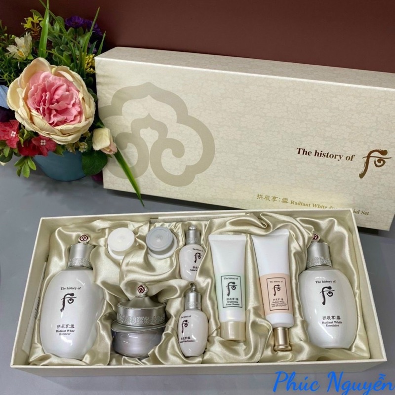 [Mẫu Mới] Set Whoo Dưỡng Trắng Da, Mờ Thâm Nám,Tàn Nhang Hàn Quốc
