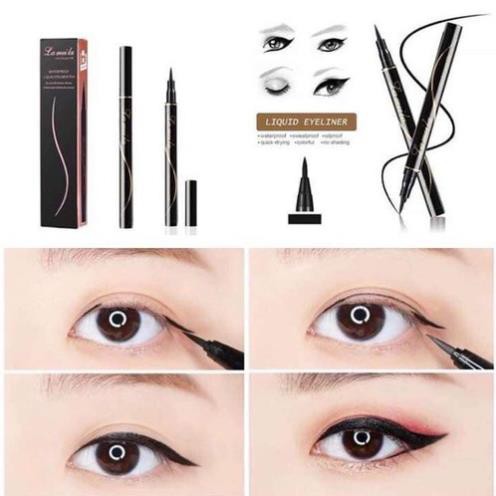 Bút kẻ mắt nước trang điểm mắt Lameila không trôi hàng chính hãng Waterproof Liquid Eyeliner Pen