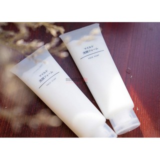 ( Sẵn) Sữa rửa mặt Muji Face Soap 120g