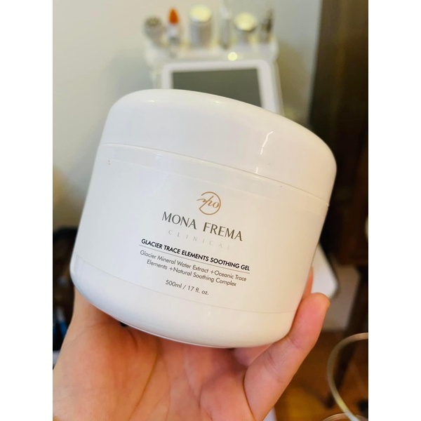 Mặt nạ Mona Frema dạng gel hạ nhiệt Glacier Trace Elements Soothing Gel 50ml