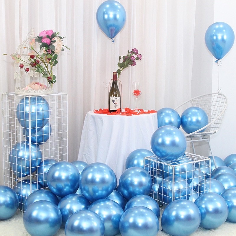 Mix 10 bóng trang trí sinh nhật, trang trí tiệc cưới siêu đẹp [BÓNG NHŨ DÀY DẶN]