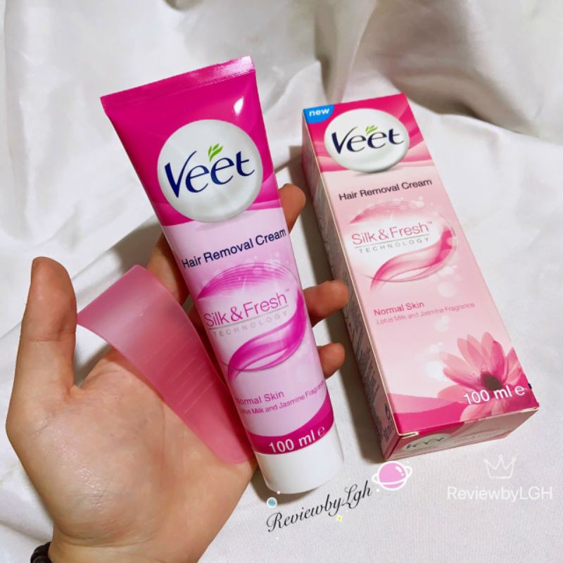 KEM TẨY LÔNG VEET SILK & FRESH 100ml