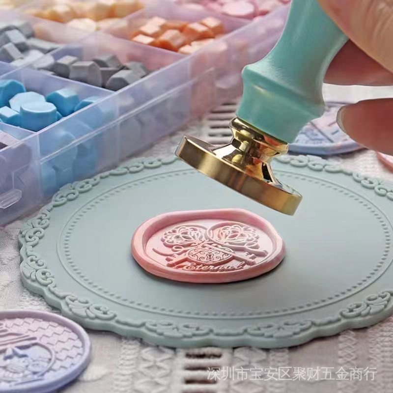 Bộ 24 Món Dụng Cụ Đóng Dấu Niêm Phong Sáp Phiên Bản Học Sinh