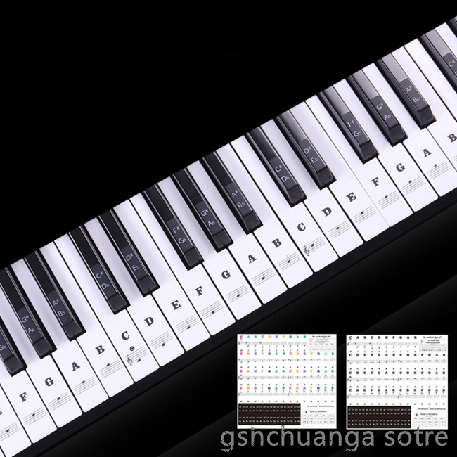 Miếng Dán Phím Đàn Piano 88 Phím