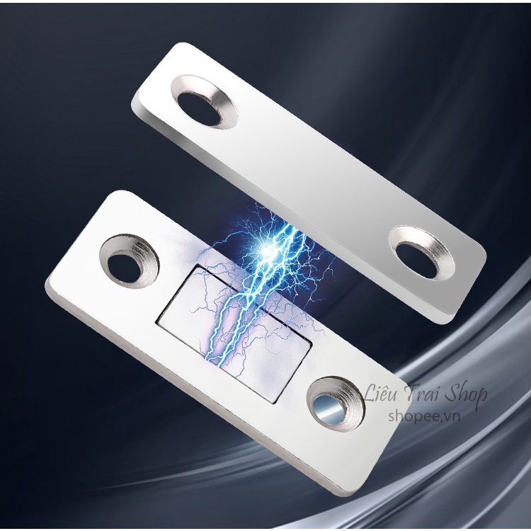 Chốt giữ cửa tủ khóa cửa lùa kéo nam châm từ tính nhỏ gọn tiện lợi