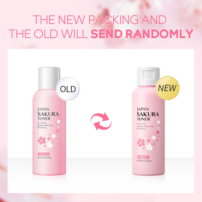 Nước Hoa Anh Đào LAIKOU 100ml Nuôi Dưỡng Làm Trẻ Hóa Làn Da