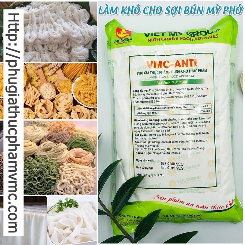 VMC ANTI - PHỤ GIA SIÊU BẢO QUẢN CHO CÁC LOẠI THỰC PHẨM, NEM, BÁNH
