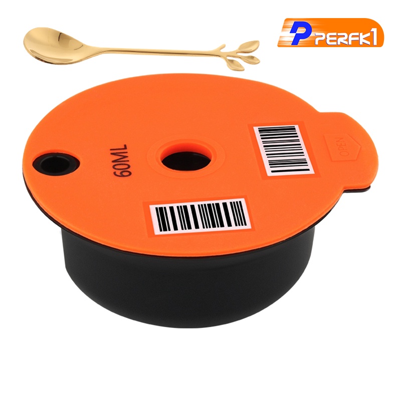 Hot-PP Coffee Capsule Pod with Slicone Lid for Bosch 60ml