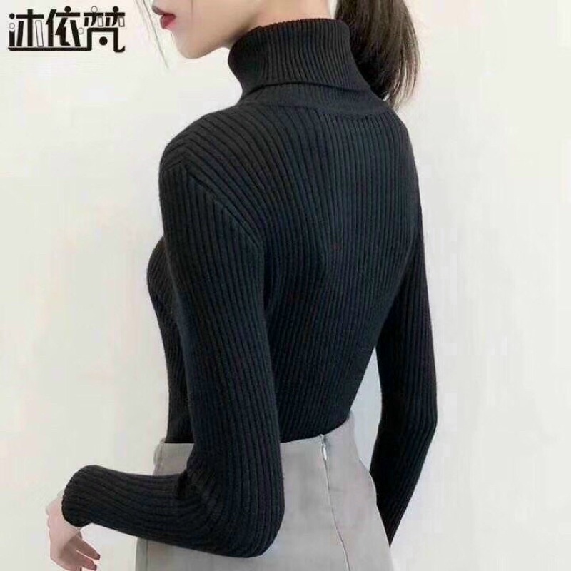 Áo len nữ cổ lọ _ Hàng Quảng Châu dày đẹp loại 1