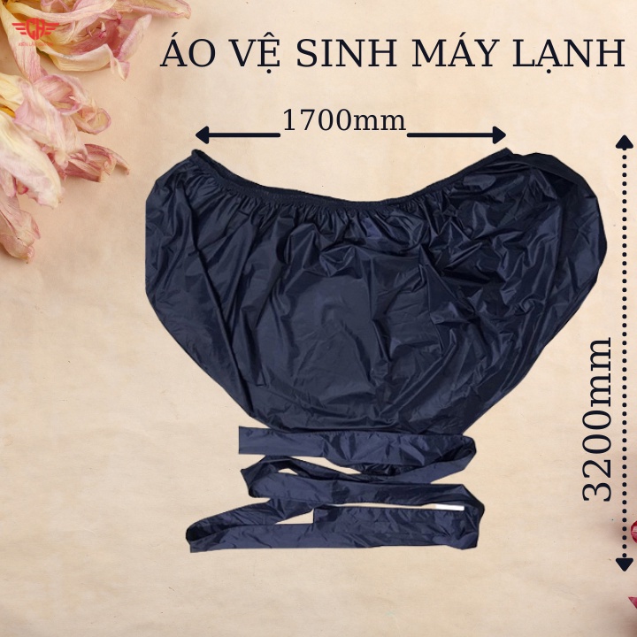 Áo vệ sinh máy lạnh túi vệ sinh điều hòa bạt bảo dưỡng mãy lạnh CH(tặng khăn lau)