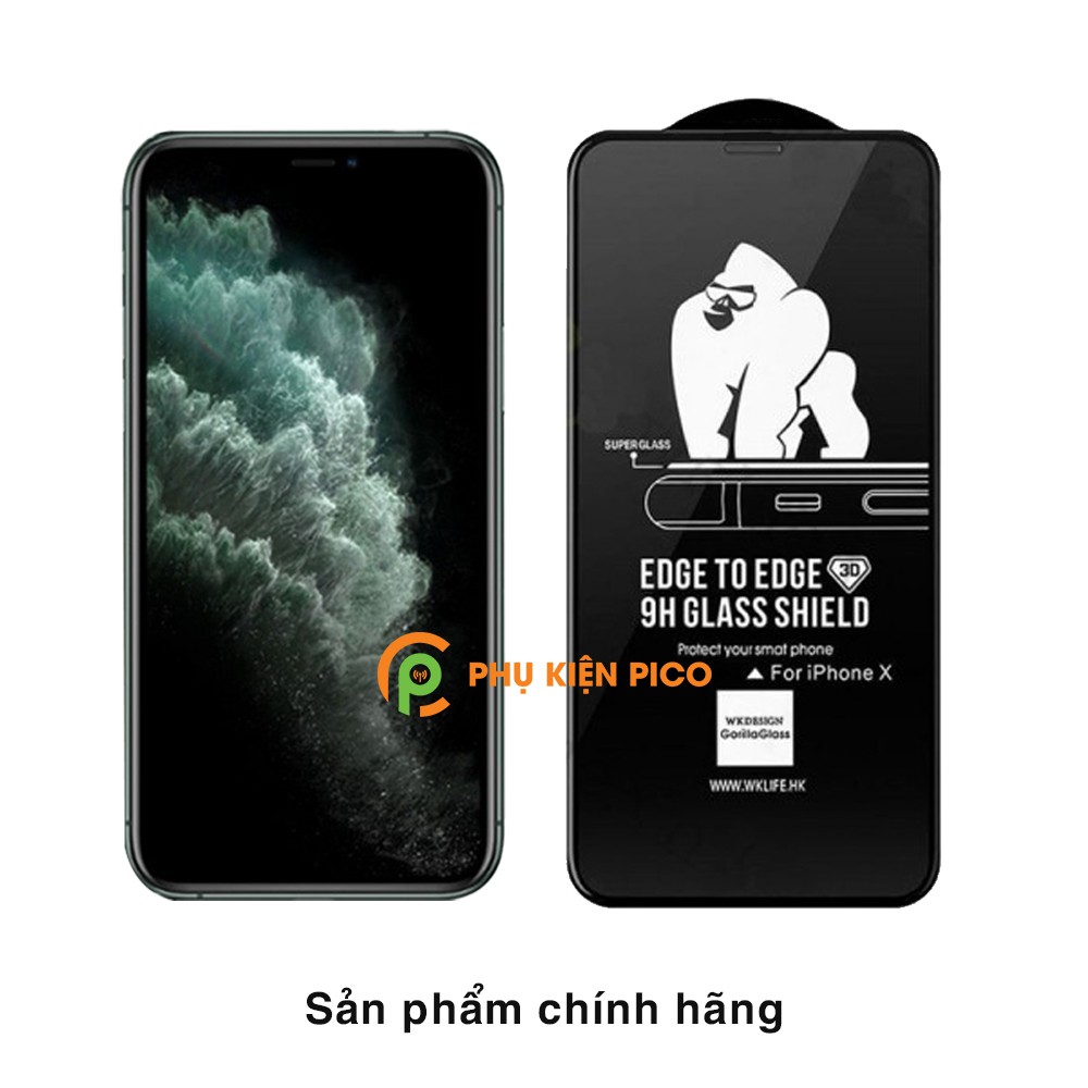 Cường lực Iphone 11 Pro Max chính hãng KingKong chống va đập trầy xước bản tách hộp – Dán màn hình Iphone 11 Pro Max