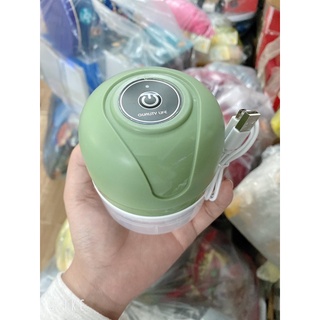 MÁY XAY TỎI ỚT CẦM TAY SẠC USB MELING TIỆN LỢI