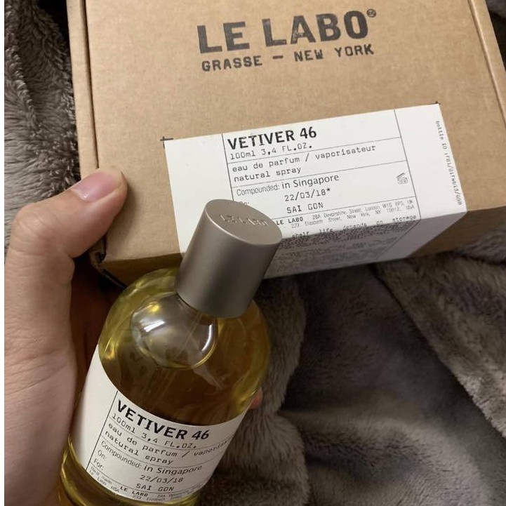 ⚡𝑲𝒂𝒓𝒆𝒏 𝑺𝒕𝒐𝒓𝒆⚡ Nước hoa dùng thử Le Labo Vetiver 46 5ml/10ml/20ml | Thế Giới Skin Care