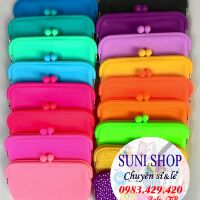 🌷 Combo 2 Bóp (ví)  đựng tiền, điện thoại Silicon