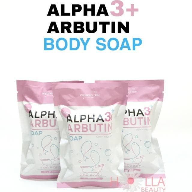 (hàng Mới Về) Xà Phòng Alpha Arbutin 3 Plus Collagen Làm Trắng Da