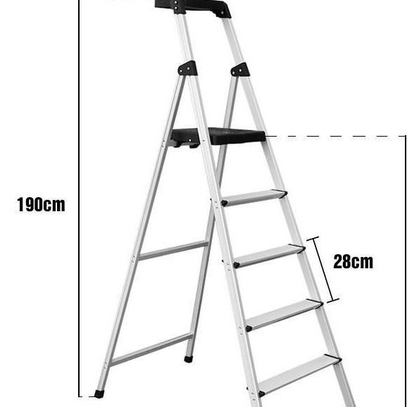 Thang nhôm ghế 5 bậc SUMIKA SKT 05