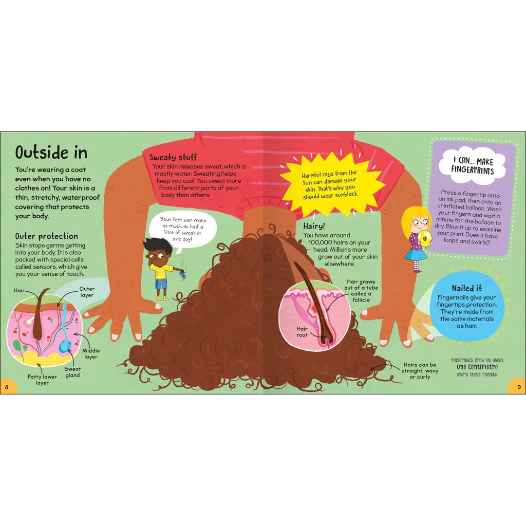 Sách Ngoại Văn - First Body Book - Miles Kelly | BigBuy360 - bigbuy360.vn