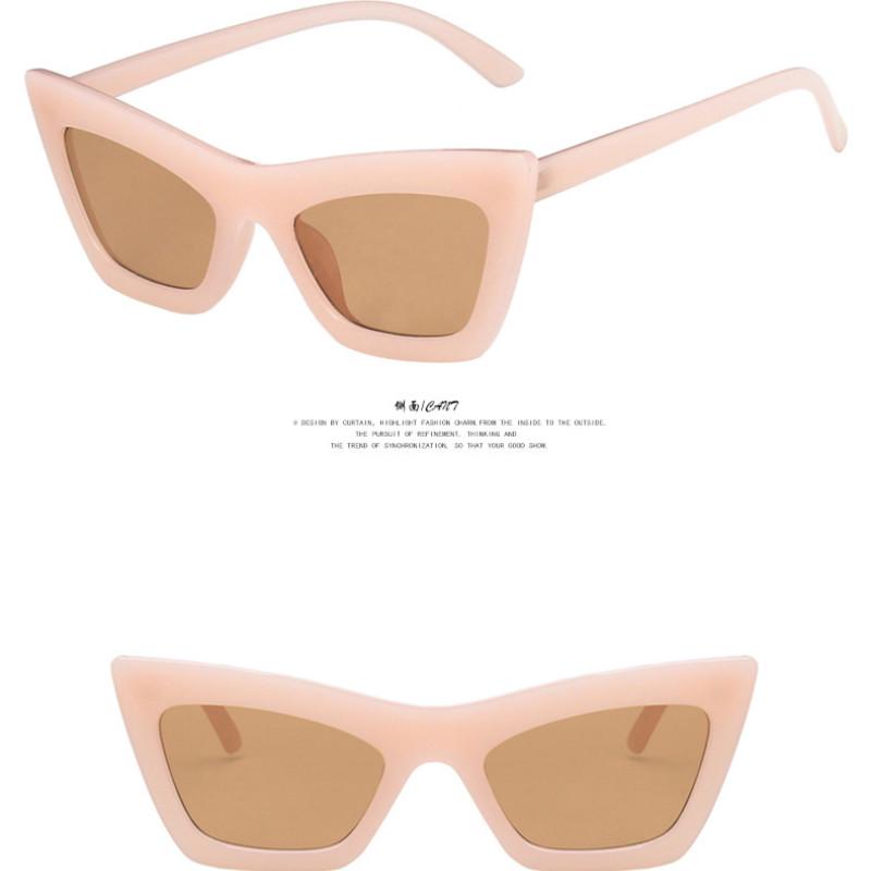 Kính mát kiểu dáng mắt mèo phong cách retro cho nữ