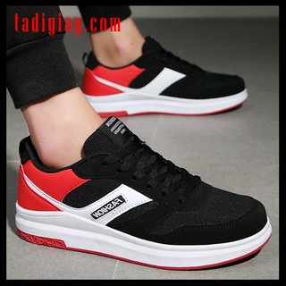 Giày Nam Sneaker Thể Thao Nam Cổ Thấp Giày Dày Sneaker Buộc Dây Nam Đế Bằng Thời Trang - TADIGIAY.COM