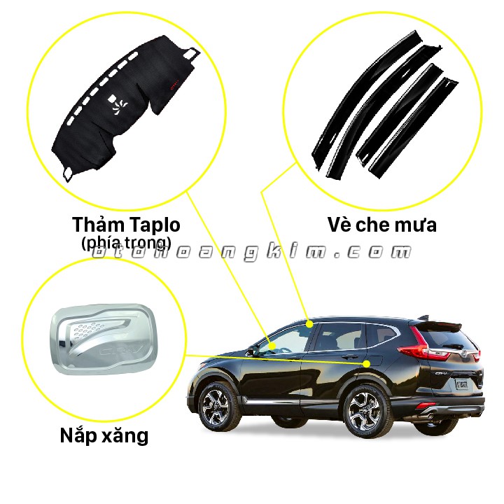 Combo phụ kiện thông dụng xe CRV [2018-2020] - CRV182003