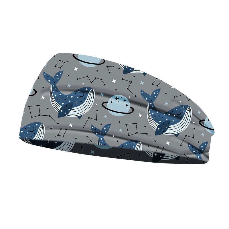 Băng Đô Thể Thao Haimeikang Mềm Mại Thoáng Khí In Họa Tiết Hoạt Hình Phong Cách Hàn Quốc Cho Phái Nữ