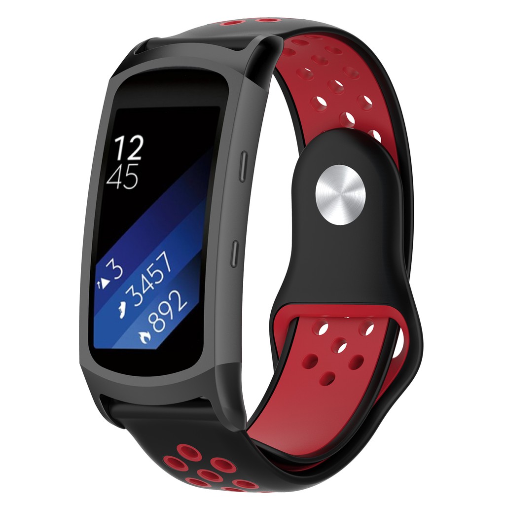 Dây đeo silicon thay thế cho đồng hồ Samsung Gear Fit 2 Fit2 Pro SM-R360 SM R35