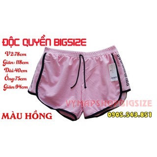 quần thể thao bigsize 70-100kg
