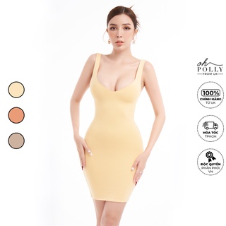 Oh Polly - Đầm 2 dây ôm body thiết kế hở lưng sexy