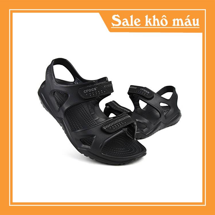 dép sandal quai ngang nhựa cá sấu swiftwaterwave river cho nam đi mưa, lội nước, đi biển, chống hôi chân -new221