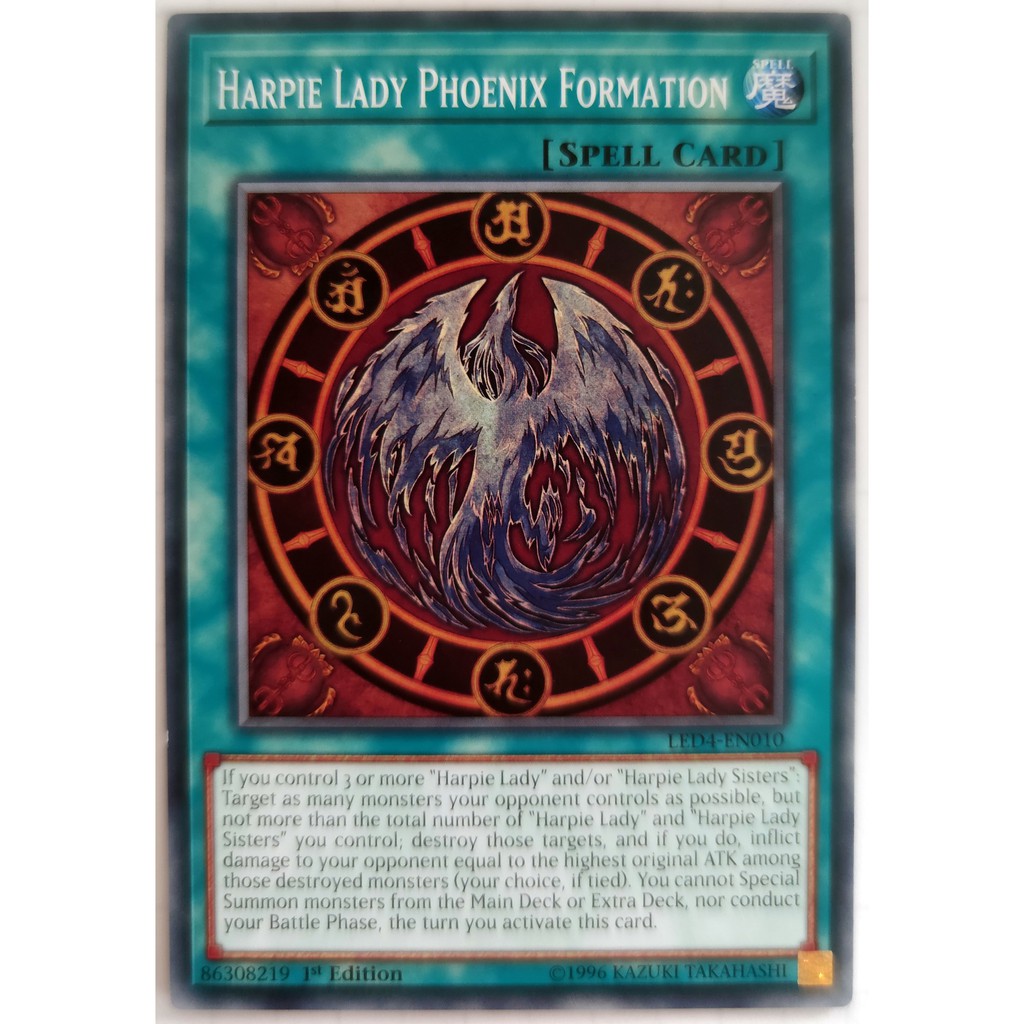 [Thẻ Yugioh] Harpie Lady Phoenix Formation |EN| Common (Duel Monsters)