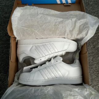 Giày Adidas Superstars all white