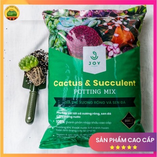 POTTING MIX | Giá thể siêu rẻ, bao 12L | Giá thể sen đá, xương rồng