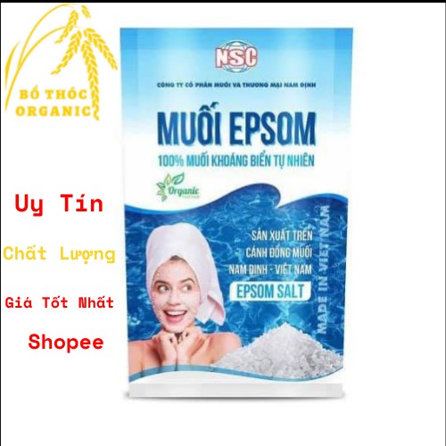 Muối Epsom Muối Spa Tắm Rửa Mặt Dưỡng Da 200gr